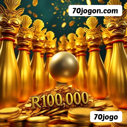 Aplicativo móvel 70jogo para iOS e Android